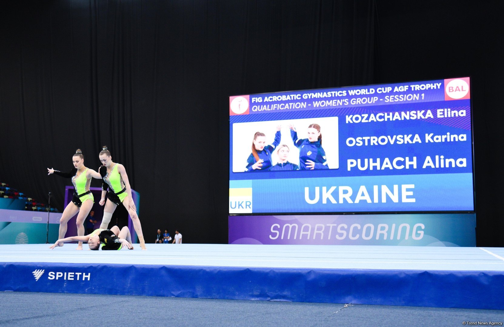 Acrobatic Gymnastics World Cup kicks off in Azerbaijan's Baku (PHOTO)