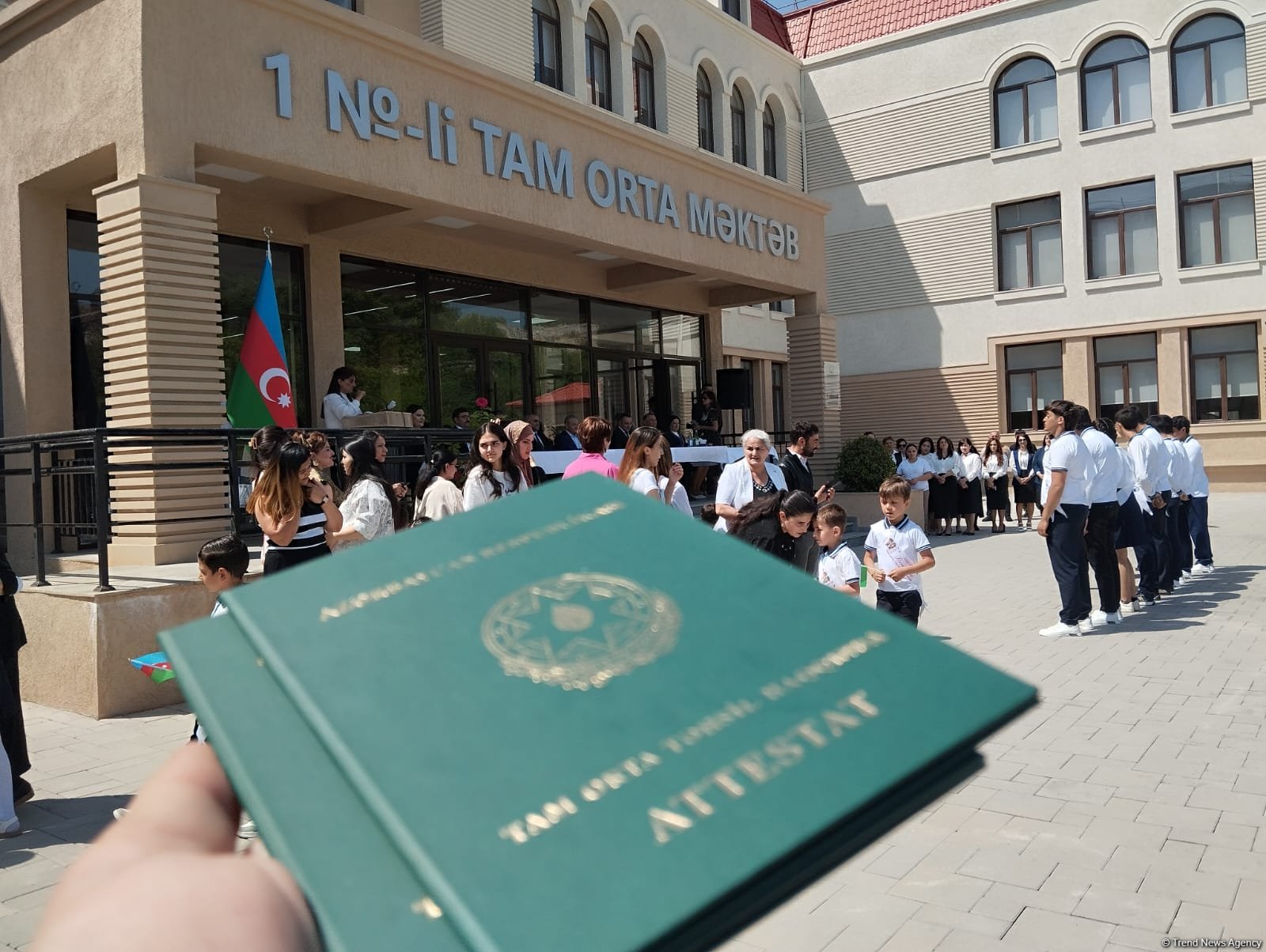 Azerbaijan's Shusha Echoes with “Last Bell” after 34 Years (PHOTO)