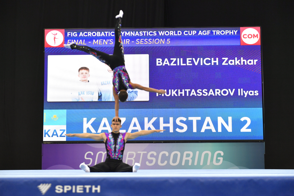 Azerbaijani athletes shine at Sports Acrobatics World Cup in Baku (PHOTO)