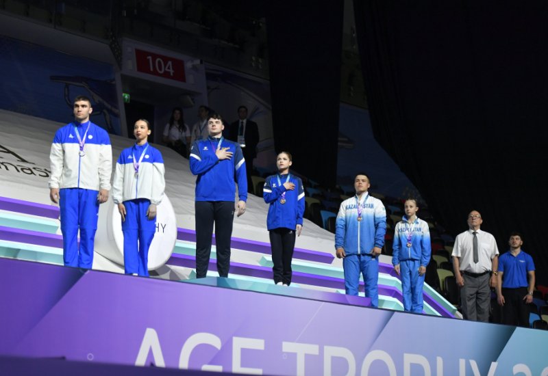 Azerbaijani athletes shine at Sports Acrobatics World Cup in Baku (PHOTO)
