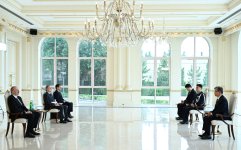President Ilham Aliyev accepts credentials of ambassador of Republic of Korea to Azerbaijan (PHOTO)
