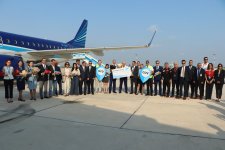 AZAL operated its first flight to Türkiye’s Çukurova International Airport (PHOTO)