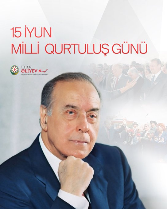 President Ilham Aliyev makes post on June 15 - National Salvation Day (PHOTO)