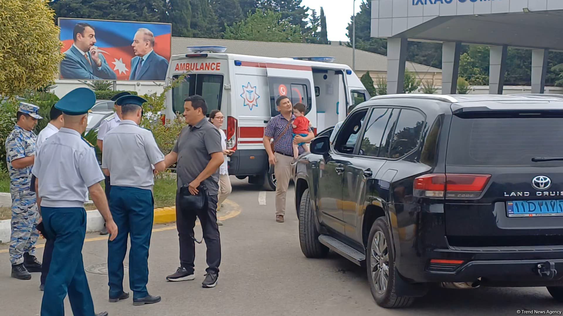 Kyrgyz citizens evacuated from Iran to Azerbaijan (PHOTO/VIDEO)