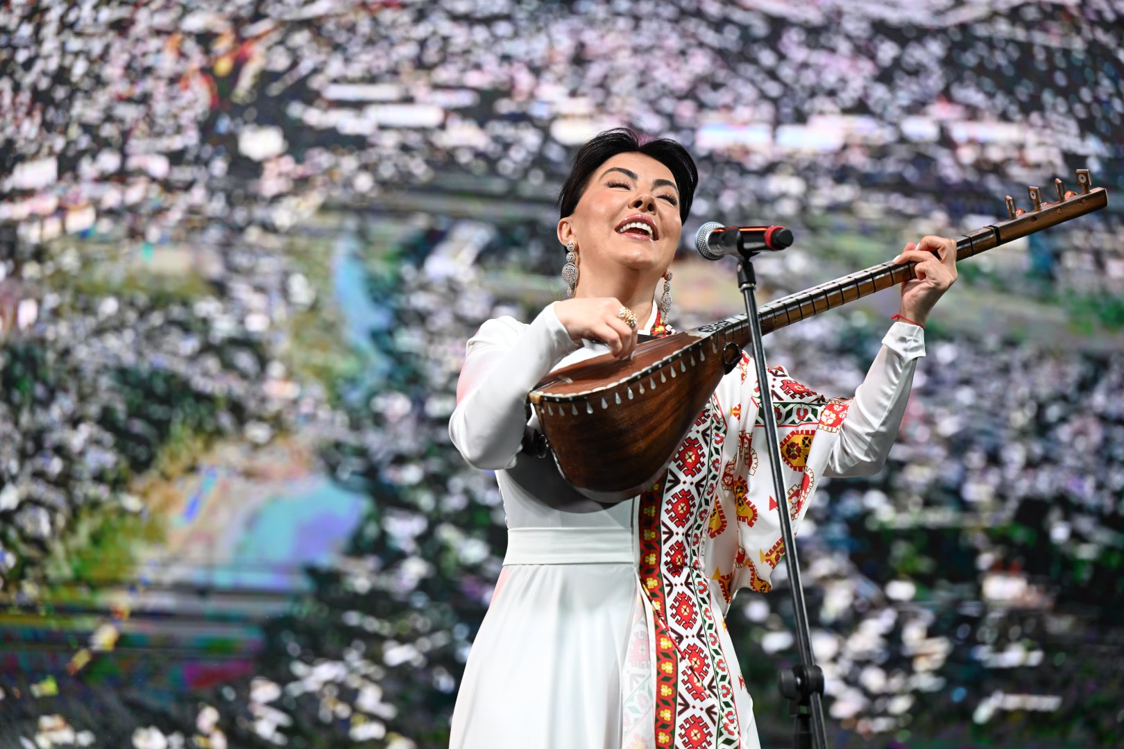 Concert held in Heydar Aliyev Center park on occasion of National Salvation Day (PHOTO)
