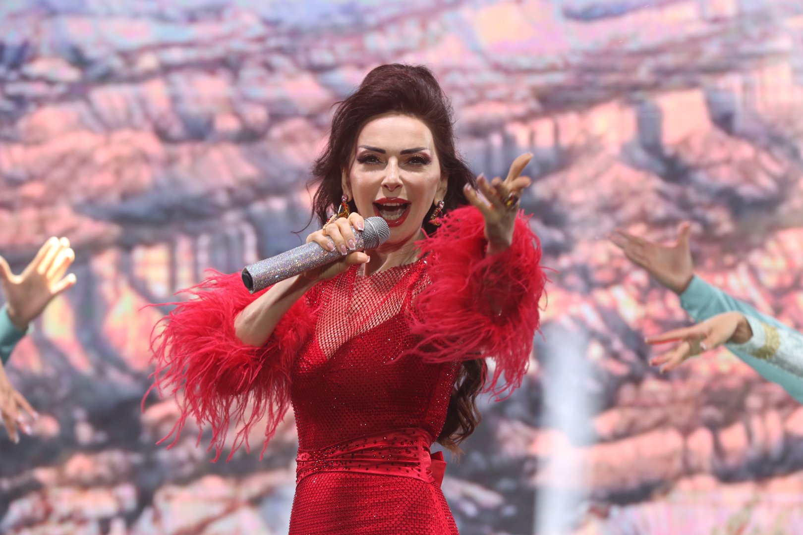 Concert held in Heydar Aliyev Center park on occasion of National Salvation Day (PHOTO)