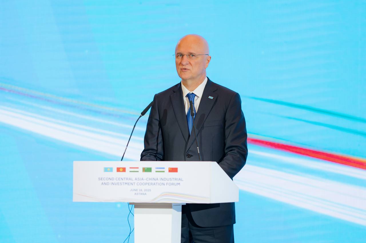 Kazakh deputy PM paints Central Asia's role in shaping new supply chains