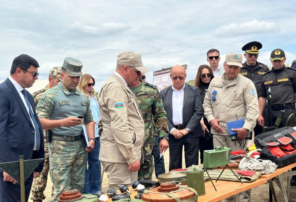 Azerbaijan's Khankendi hosts meeting of working group on mine and UXO clearance (PHOTO)