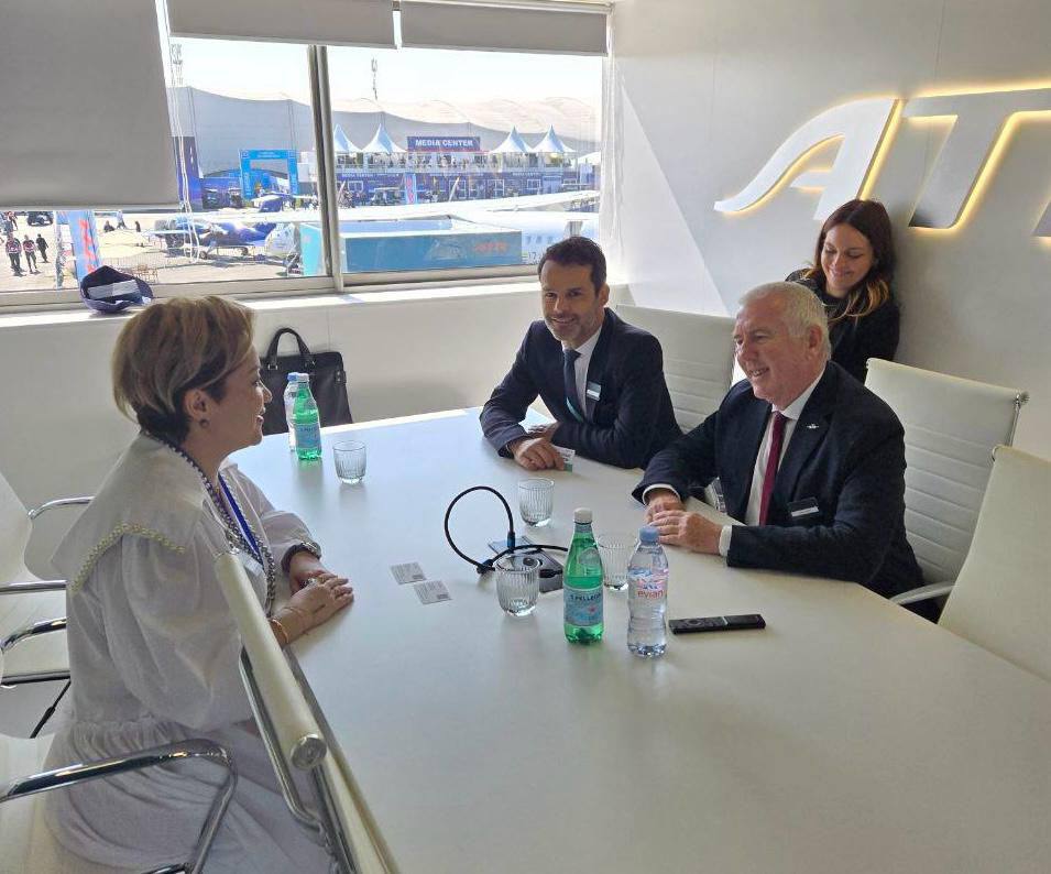 Kazakhstan, ATR discuss regional fleet modernization in Paris
