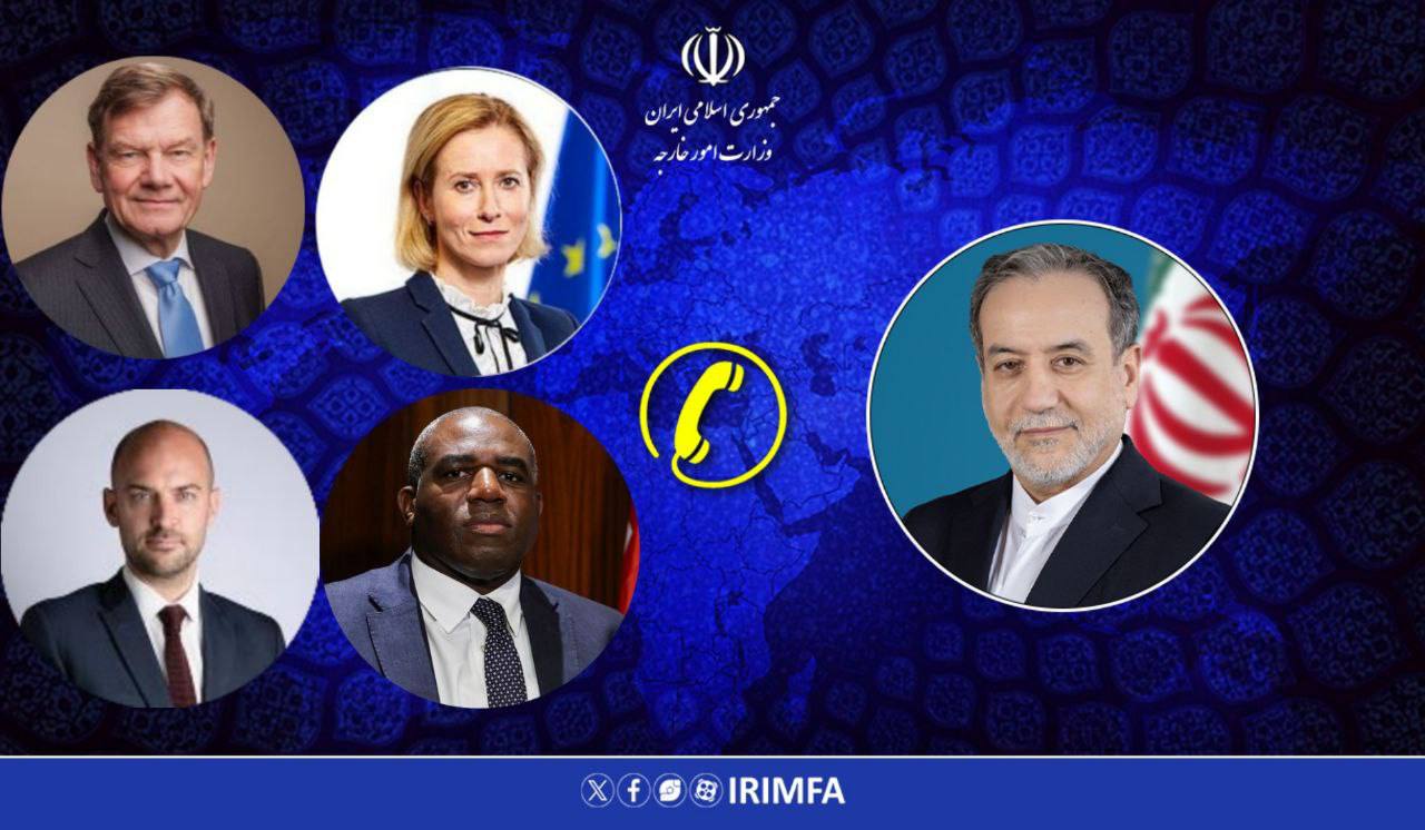 Iranian FM holds talks with EU representatives