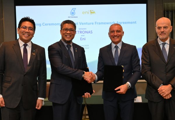 Eni, PETRONAS sign agreement to form joint upstream company