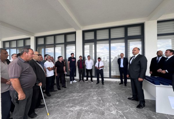 Next group of ex-IDPs receives keys to homes in Azerbaijan's Kangarli village (PHOTO)