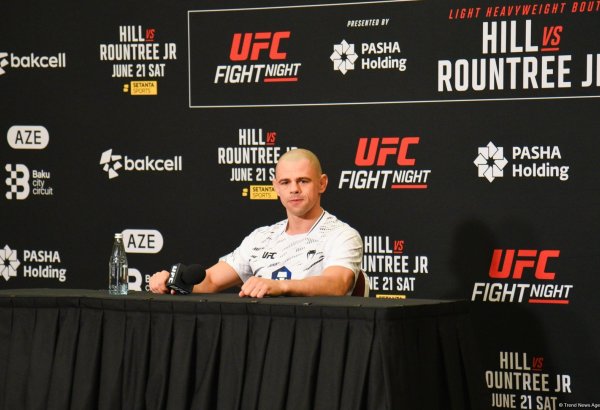 Austrian fighter Bogdan Grad itching for quick win at UFC tournament in Baku (PHOTO)