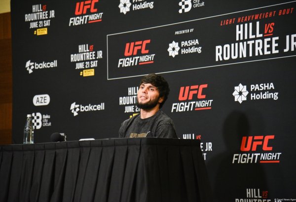 Azerbaijani athlete vows to bring honor to nation in his UFC debut (PHOTO)