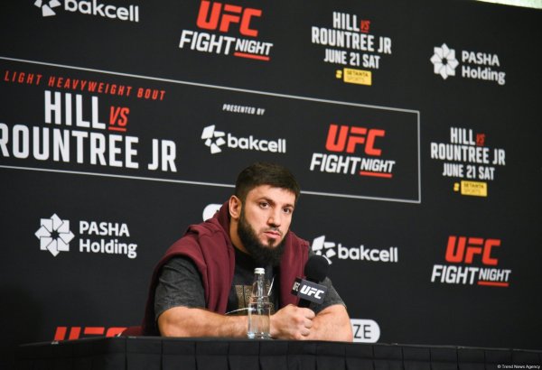 Russian athlete voices ambition to win UFC rout in Azerbaijan's Baku