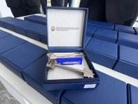 Next group of ex-IDPs receives keys to homes in Azerbaijan's Kangarli village (PHOTO)