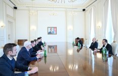 President Ilham Aliyev receives President of National Assembly of Bulgaria (PHOTO)