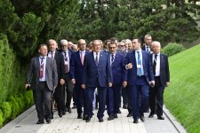 PABSEC's plenary session attendees visit Alley of Honors in Azerbaijan's Baku (PHOTO)