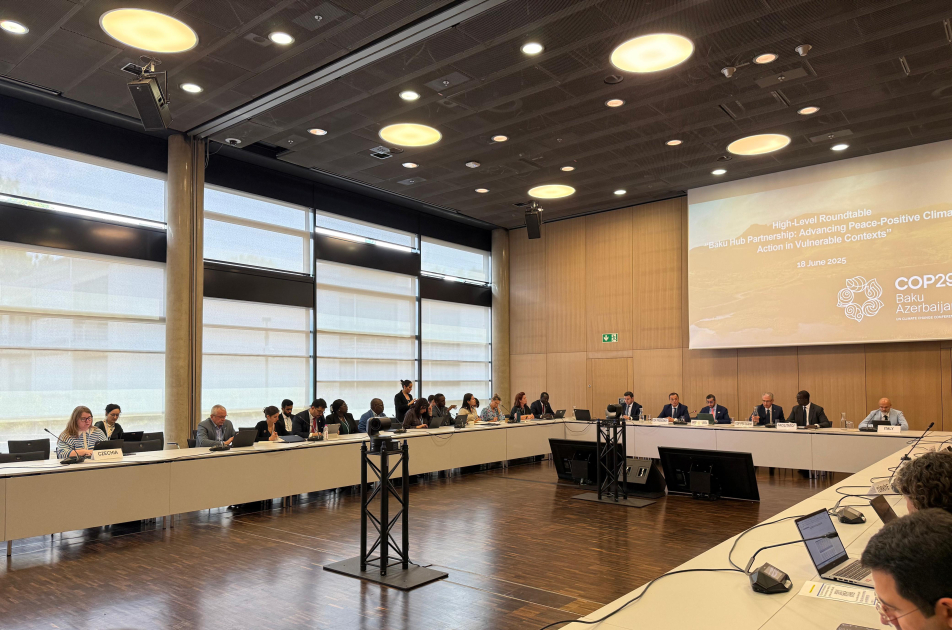 Azerbaijan’s “Climate and Peace” diplomacy gains broad international support (PHOTO)