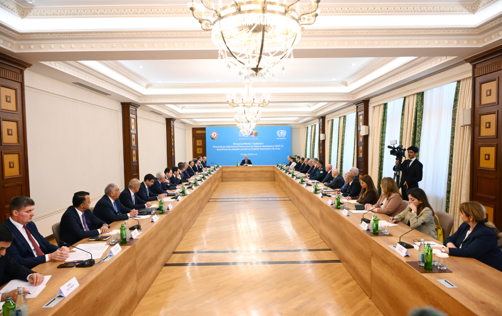 Azerbaijan's Baku debuts Organizing Committee for UN World Urban Forum (PHOTO)
