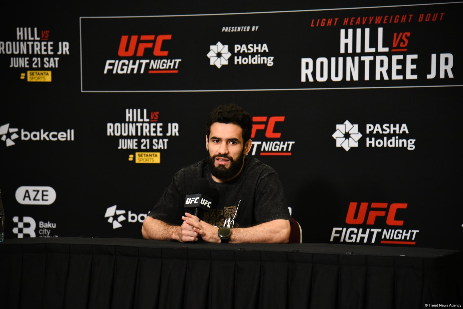 Tajik UFC fighter hails warm brotherhood and support in Azerbaijan