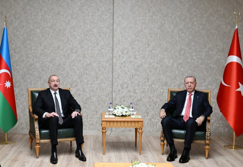 President Ilham Aliyev, President Recep Tayyip Erdoğan meet in Kahramanmaraş
