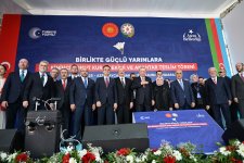 President Ilham Aliyev, President Recep Tayyip Erdoğan attend opening ceremony of “Azerbaijan” neighborhood in Kahramanmaraş (PHOTO)