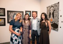 Heydar Aliyev Foundation VP Leyla Aliyeva participates in MAMA "Mother Nature" exhibition at London Design Biennale (PHOTO)