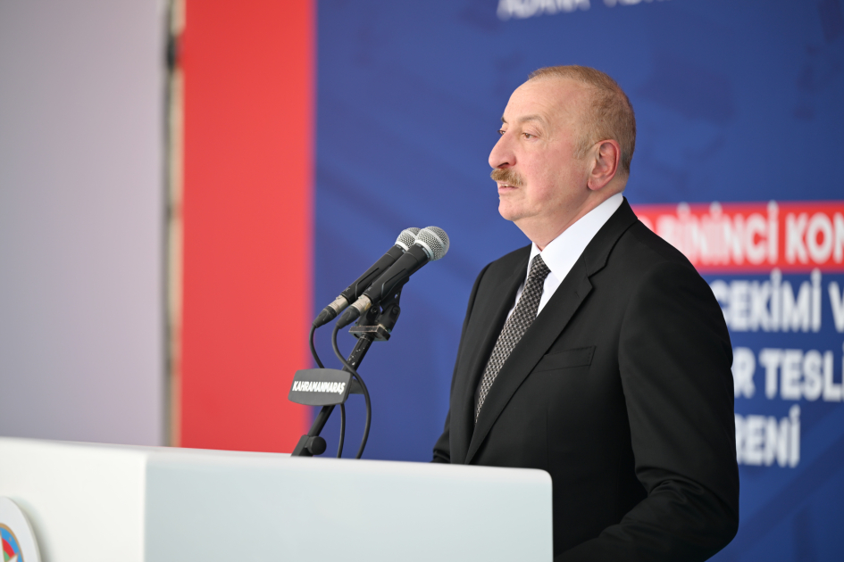 President Ilham Aliyev, President Recep Tayyip Erdoğan attend opening ceremony of “Azerbaijan” neighborhood in Kahramanmaraş (PHOTO)