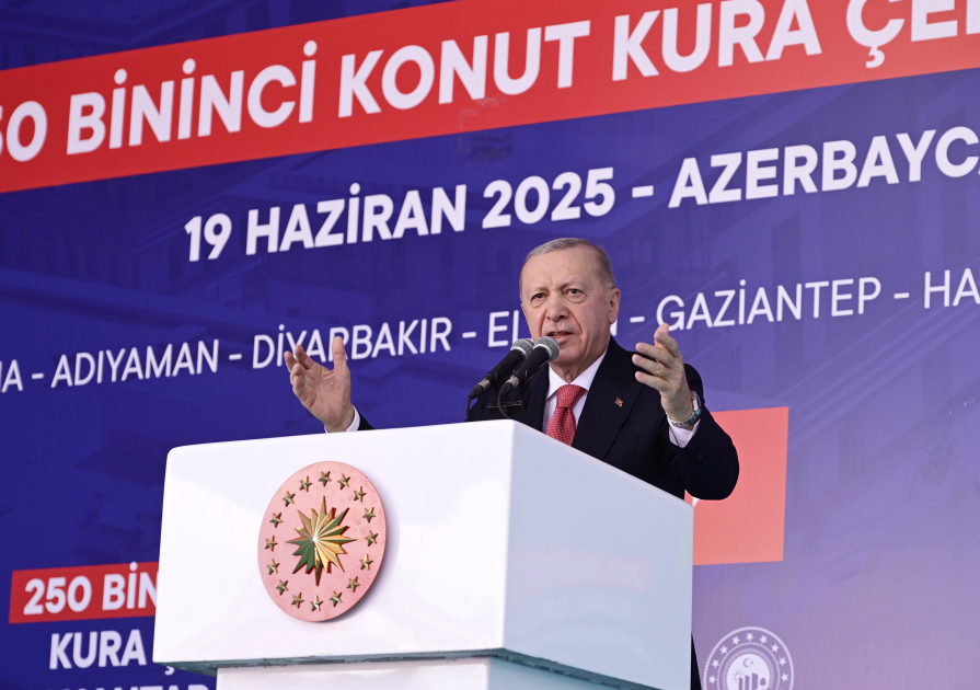 President Ilham Aliyev, President Recep Tayyip Erdoğan attend opening ceremony of “Azerbaijan” neighborhood in Kahramanmaraş (PHOTO)