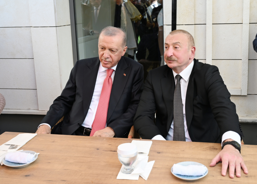 President Ilham Aliyev, President Recep Tayyip Erdoğan attend opening ceremony of “Azerbaijan” neighborhood in Kahramanmaraş (PHOTO)