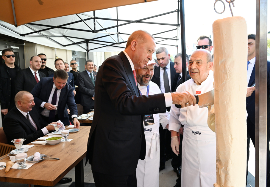 President Ilham Aliyev, President Recep Tayyip Erdoğan attend opening ceremony of “Azerbaijan” neighborhood in Kahramanmaraş (PHOTO)