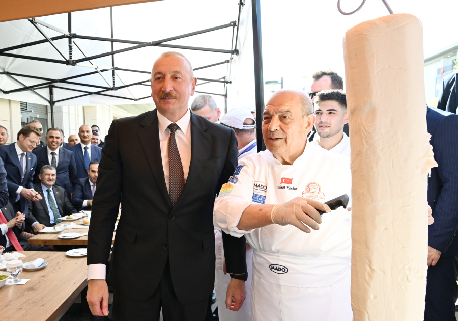 President Ilham Aliyev, President Recep Tayyip Erdoğan attend opening ceremony of “Azerbaijan” neighborhood in Kahramanmaraş (PHOTO)