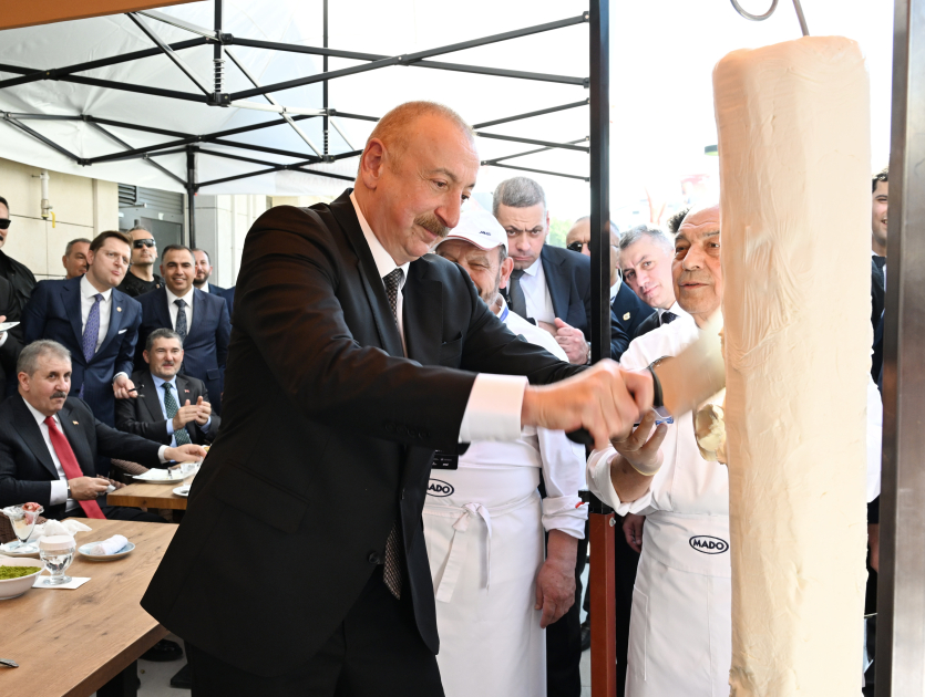 President Ilham Aliyev, President Recep Tayyip Erdoğan attend opening ceremony of “Azerbaijan” neighborhood in Kahramanmaraş (PHOTO)