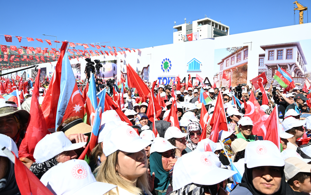 President Ilham Aliyev, President Recep Tayyip Erdoğan attend opening ceremony of “Azerbaijan” neighborhood in Kahramanmaraş (PHOTO)