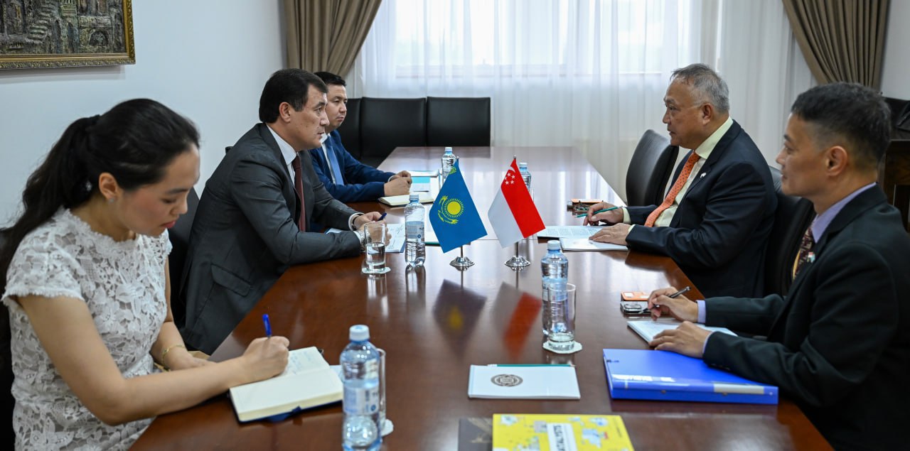 Kazakhstan and Singapore plan to deepen economic and regional cooperation