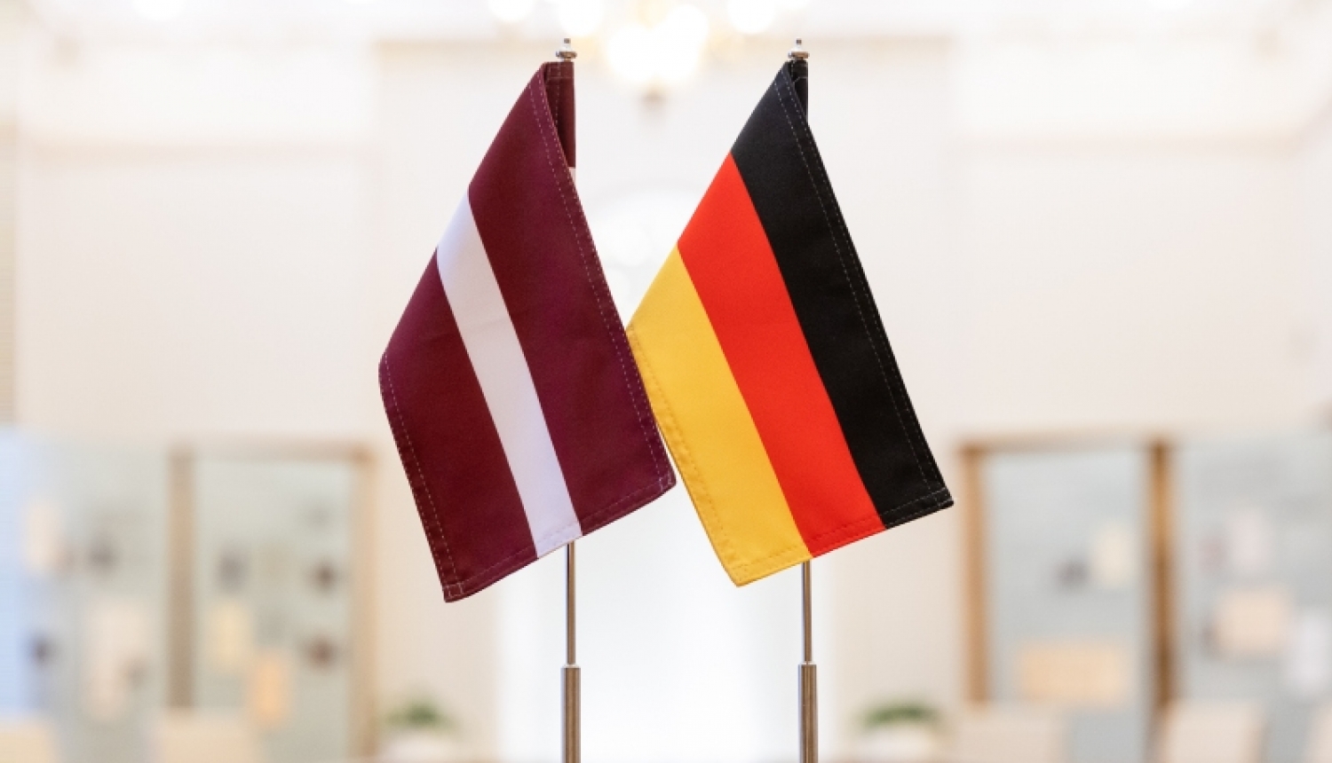 Latvian FM in Germany to strengthen security and economic ties