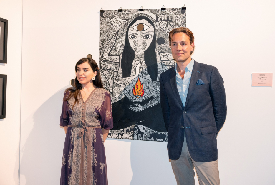Heydar Aliyev Foundation VP Leyla Aliyeva participates in MAMA "Mother Nature" exhibition at London Design Biennale (PHOTO)