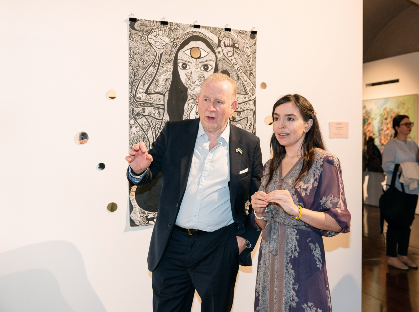 Heydar Aliyev Foundation VP Leyla Aliyeva participates in MAMA "Mother Nature" exhibition at London Design Biennale (PHOTO)