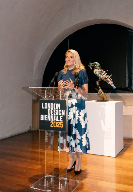Heydar Aliyev Foundation VP Leyla Aliyeva participates in MAMA "Mother Nature" exhibition at London Design Biennale (PHOTO)