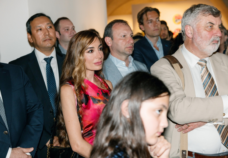 Heydar Aliyev Foundation VP Leyla Aliyeva participates in MAMA "Mother Nature" exhibition at London Design Biennale (PHOTO)