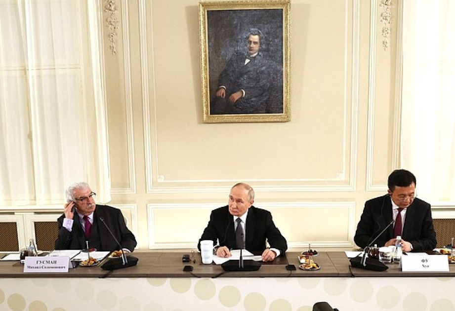 Projects implemented by Russia and Azerbaijan are well-developed - Vladimir Putin