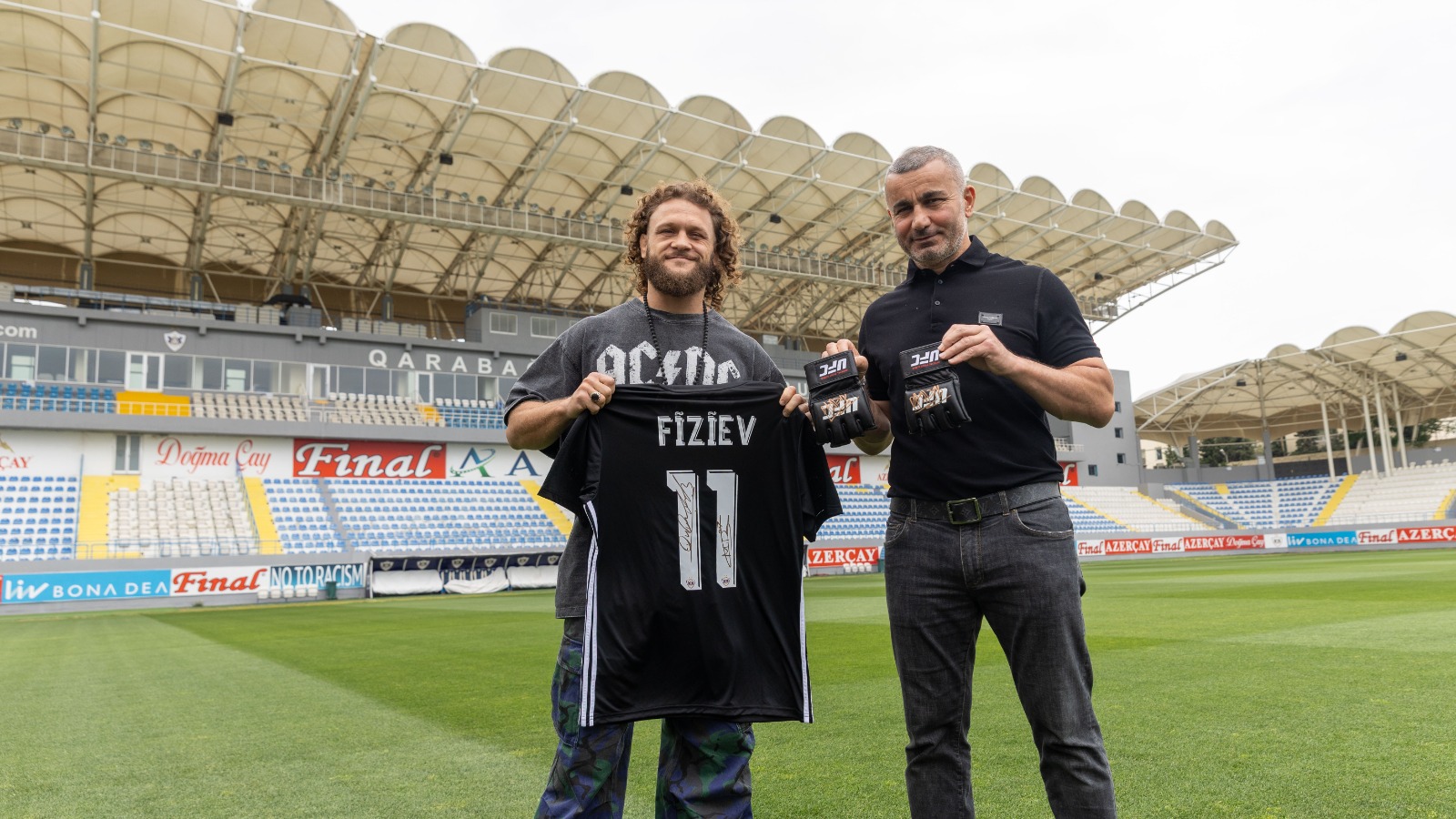 Qarabağ FK Head coach calls on fans to support fighters at upcoming UFC event in Baku