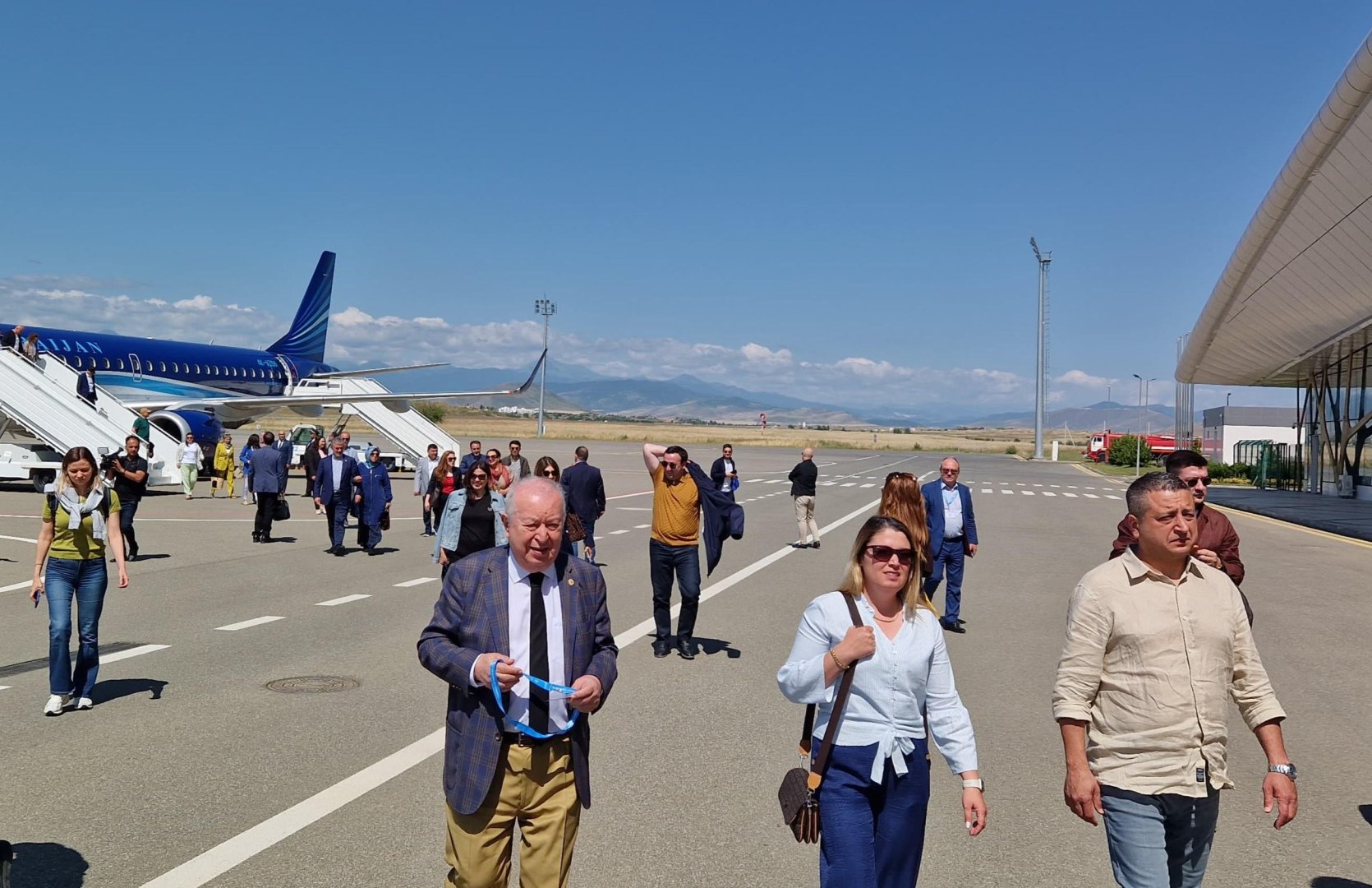 Participants of BSEC's 65th plenary session visit Azerbaijan's Fuzuli district (PHOTO)