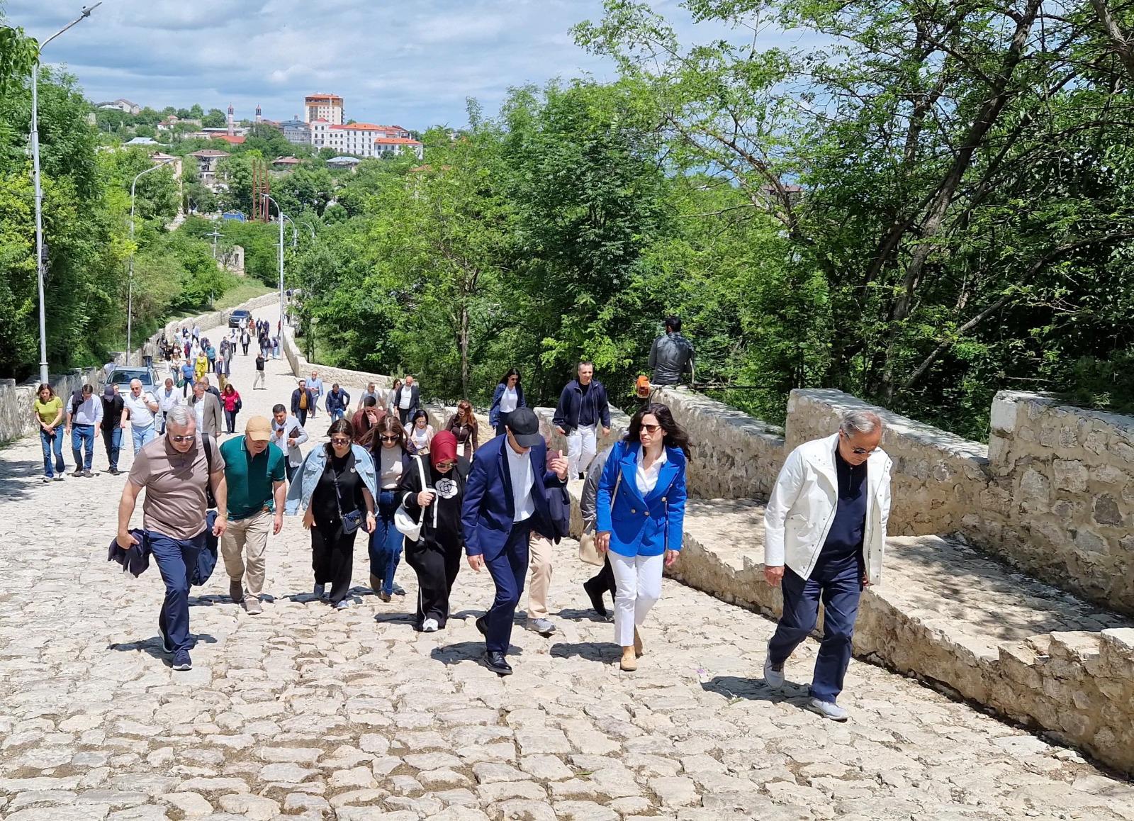 Participants of 65th PABSEC General Assembly visit Azerbaijan's Shusha (PHOTO)