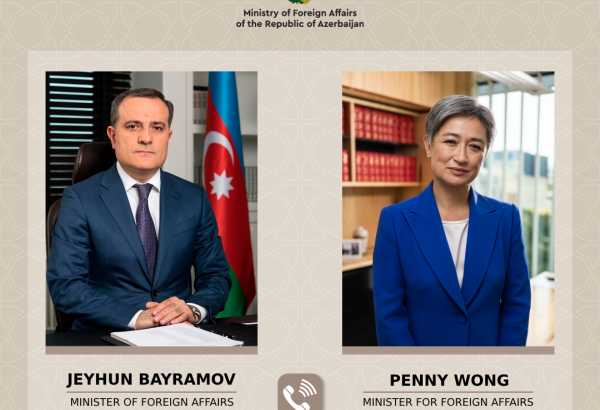 Azerbaijani, Australian FMs discuss regional security amid Israel-Iran tensions