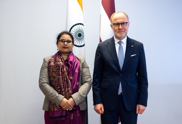 Latvia and India discuss strengthening bilateral ties