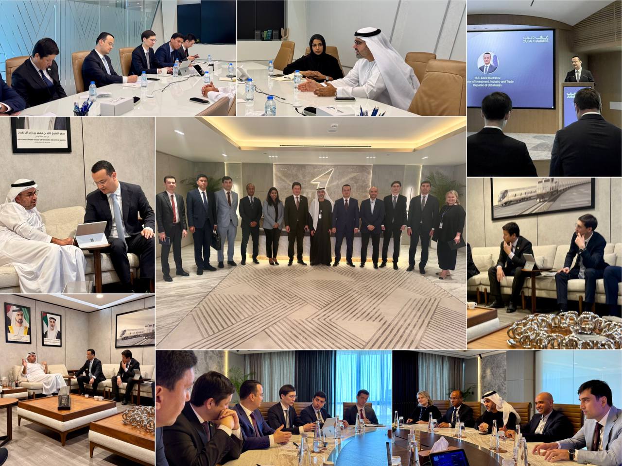 Uzbekistan, UAE focus on joint initiatives in infrastructure and industry