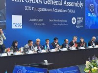 Trend news agency taking part in XIX OANA General Assembly in Saint Petersburg (PHOTO)
