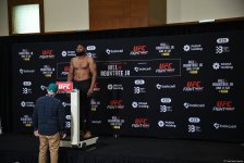 Baku hosts official weigh-in ceremony for UFC Fight Night participants (PHOTO)